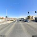 White truck weaving in traffic on Palmdale Boulevard