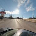 Officer checks for traffic backup at Main and Flint