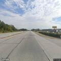 Vehicle in ditch on westbound US 30 near 1100 West