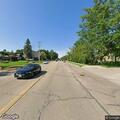 Traffic stop on dark hatchback on Milton Avenue