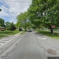 Dead deer blocking lane on East Genesee Street