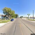 Stranded car with flashers on near Gering station