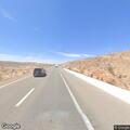 Traffic stop of silver SUV on Las Vegas Freeway