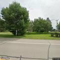 Power line down blocking road on North Shore Drive