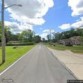 Downed electrical wire blocking roadway