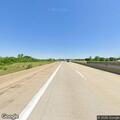 Scrap metal debris blocking I-49 southbound lane