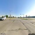 Traffic blockage involving white Buick on Milton Ave