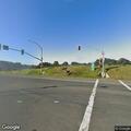 Male cyclist sustains minor facial injury in fall