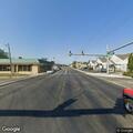 Vehicle blocking roadway near Buffalo Motel