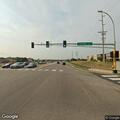 Stalled car blocking left turn lane on Highway 13