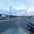 Bus mirror hits overhead wires on Sunrise Boulevard