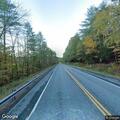 Bicyclist on Route 103 riding without tail light