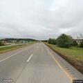 Reckless pickup driving across lanes on I-40