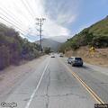 Vehicle over hillside after Malibu Canyon crash