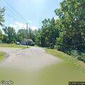 Fallen tree blocks both lanes on Peach Street
