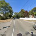 Erratic driver in black Camry bypasses road closure