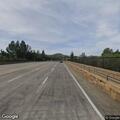 Semi truck blocking US-101 off-ramp at Lindero