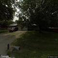 Vehicle hits power pole, power line down, no injuries