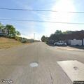Road closure near three-way intersection on Belden