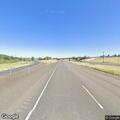 Vehicle stopped on Interstate 5 on-ramp in Talent
