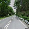 Low hanging wires on Bull Run Road