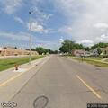 Parked pickup truck hit near railroad tracks