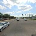 Traffic stop on gray Hyundai station wagon