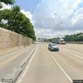Abandoned vehicle on I-80 exit ramp