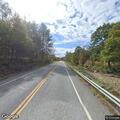 Male with chest pain walking on Vermont Route 103