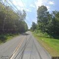 Power lines and trees on fire close Route 20