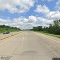 Traffic stop on white Audi SUV on IA-100