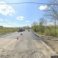 Roadside hay fire on Rockland Road in Jefferson