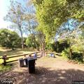 Brush fire burning along railroad tracks in Richmond