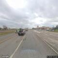 Officer with missing person near railroad tracks