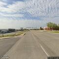 Traffic stop on white truck with expired license