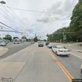Overturned vehicle on Wantagh Parkway ramp