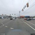 Traffic stop on gray Dodge Charger