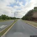 Unoccupied car leaking fuel on Triangle Road