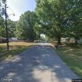 Loose dog in roadway on Hillcrest Drive