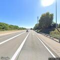 Report of barrels in lane on I-80 exit ramp