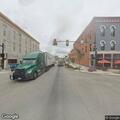 Coil of steel blocking lane near fairgrounds