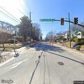 Vehicle stopped on shoulder of MLK Drive