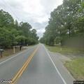 Car leaves road and hits tree near Chingville Road