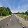 Car hits pole and ends in ditch on IL 159 at I-270