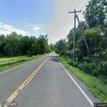 Deer carcass on shoulder of Violet Hill Road