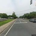 Car blocking eastbound lane on Hawkins Road