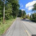 Tree branch blocking lane on Dresser Hill Road