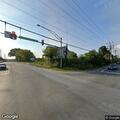 Traffic stop involving gray Ford Mustang
