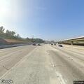 Vehicles stopped on right shoulder of westbound 60