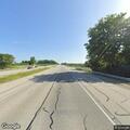 Pickup driving erratically and hitting traffic cones